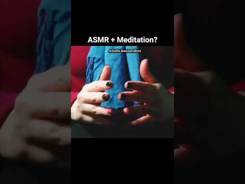 ASMR + MEDITATION? #relaxing #whisperedasmr #handmovementsasmr #asmrlikeasandbox #triggersforsleep
