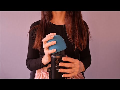 ASMR - FAST and AGGRESSIVE MIC COVER PUMPING, SWIRLING, Rubbing with ITA/ENG Soft Spoken 😍