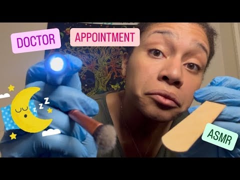 ASMR | Quick Doctor Exam (Paula)