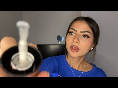 asmr- doing your nails in 3 min 🦋 (very fastttt)