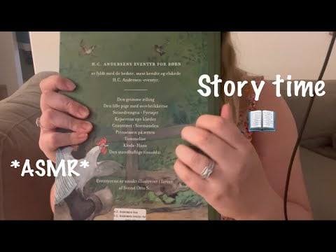 Danish/dansk ASMR - reading you a story 📖