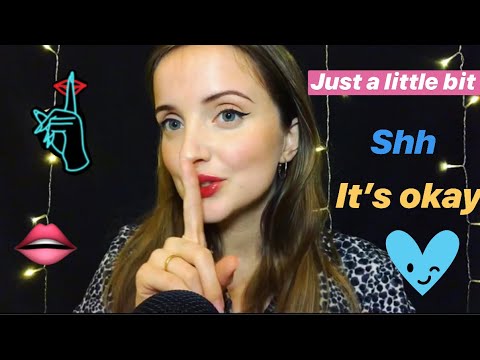 ASMR ~🥰‘Just A Little Bit’ Repetition, 💅🏻Soft Hand Movements, Mouth Sounds