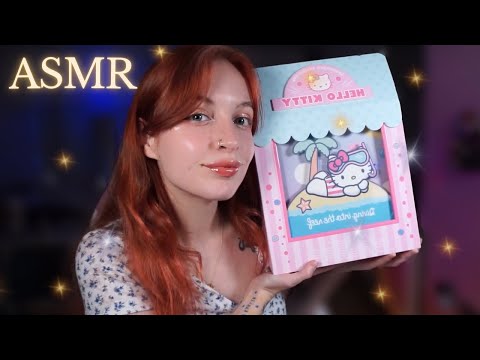 ASMR Unboxing caja de maquillaje de Hello Kitty | Haul SHEGLAM