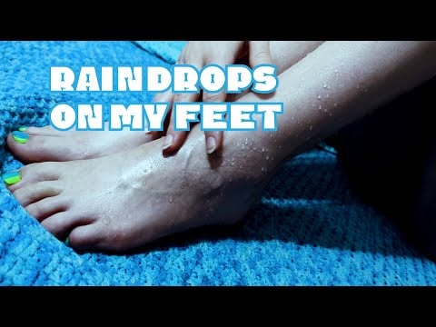 Hydrating Foot Heaven: Water & Oil Drip ASMR Feet Massage