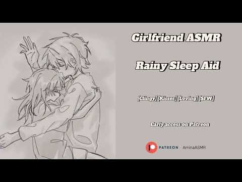 [ Girlfriend ASMR ] Sleeping in the rain [ Sleep aid]