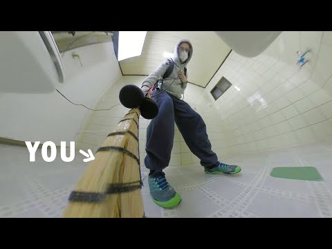 POV: You are a Broom 🧹 ASMR 360 VR