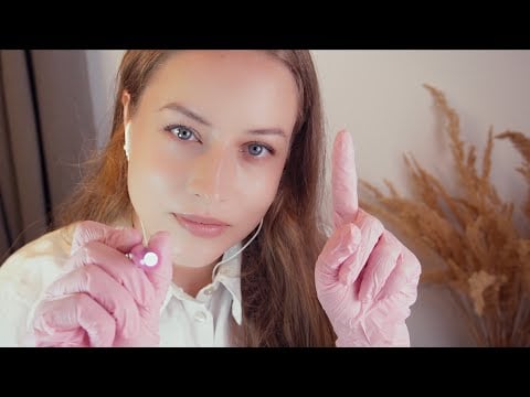 ASMR Cranial Nerve Exam | Soft Spoken Doctor Roleplay & Personal Attention for Sleep