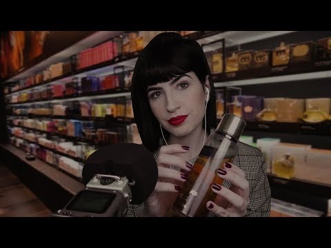 ASMR - Roleplay LOJA DE PERFUMES/PERFUMARIA!