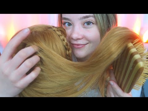 ASMR SCALP EXAM, MASSAGE & HAIR PLAY! Relaxing Roleplay, Combing, Whispering, Braiding