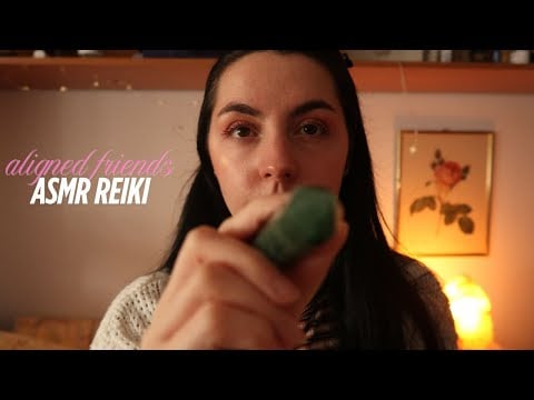 ASMR Reiki | attract your soultribe | aligned and & likeminded people | release karmic cords