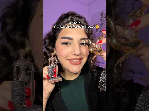 ASMR con cosas que ✨DECORAN😍mi casa🏡 #asmr