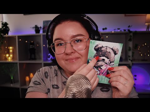 ASMR Blandade triggers ♥ Tracing/fokusera Tapping Hand sounds ♥