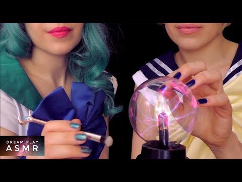 ★ASMR★ BINAURAL personal attention Tingles mit Sailor Neptun & Sailor Uranus 🌙  | Dream Play ASMR