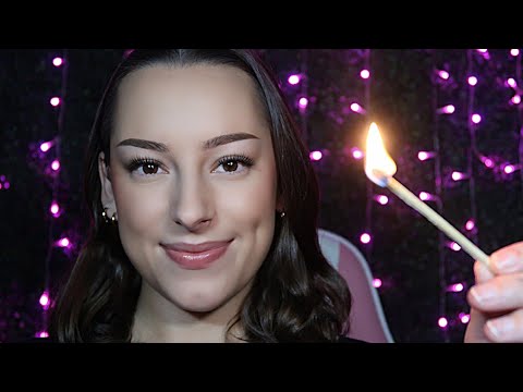 ASMR for Sleep 😴  Pampering and Wooden Wick Burning Candle