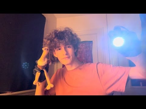 My first ASMR cranial nerve exam (certified doctor, fast⚡️ASMR, low quality)