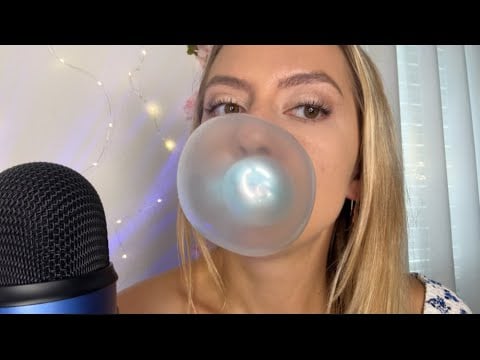 🫧ASMR Blowing Bubbles IN Bubbles | Mouth Sounds