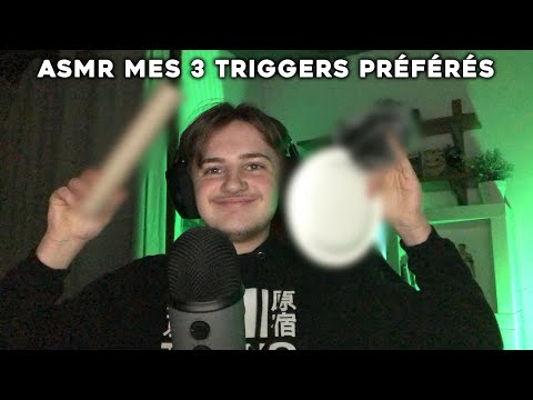 Asmr Français : Mes 3 Triggers Préférés ! (c’est incroyable)