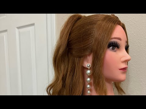 ASMR 👰🏻‍♀️ Gentle Bridal 👰🏻‍♀️ Hair Styling & Make Up Application, Perfectionist, Finishing Touches