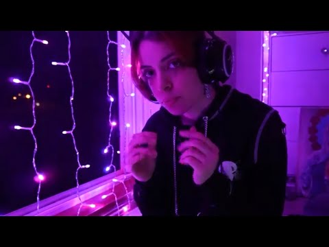 ASMR| Relax and chill with your night time friend 🌕✨|Cricket sounds| repetitive words.