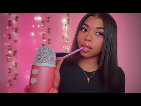 ASMR | Fast & Aggressive Mouth Sounds Pen Biting and Chewing (1 Hour)