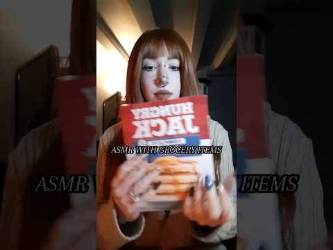 ASMR With Grocery Items