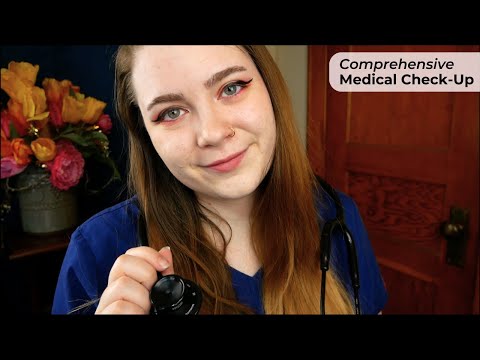 Comprehensive Annual Wellness Exam (Otoscope, Percussion, Stethoscope) 🩺 ASMR Soft Spoken Medical RP