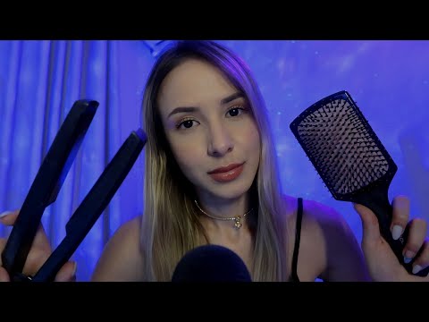 ASMR - MEXENDO NO SEU CABELO ATÉ VOCÊ DORMIR 😴