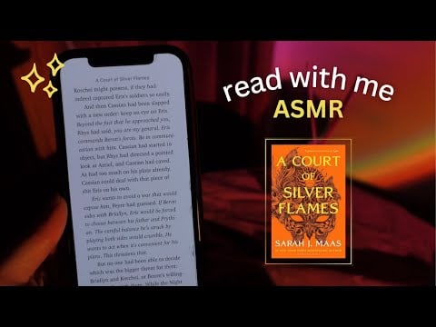 ASMR read with me 📖✨ extremely close up semi inaudible whispering