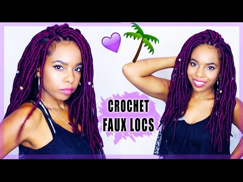 Easy Crochet FAUX LOCS ⎜Natural Looking ⎜Mali Locs♥