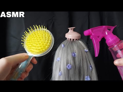 Scalp Massage and Hair Brushing You to Sleep 💆🏼‍♀️ ASMR