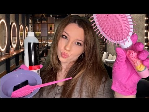 ASMR WORST Hairstylist Gives You A New Hairstyle😳❗️(roleplay)