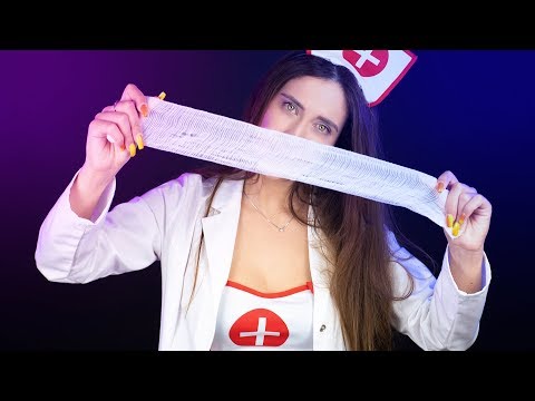 Visita médica en la escuela. Enfermera escolar te cura | Asmr en español | Asmr with Sasha