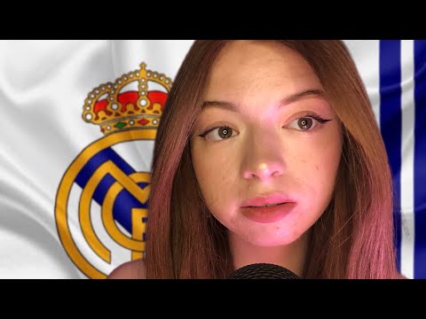 ASMR FR ~ Je chuchote les JOUEURS du REAL MADRID 🤍💛 (whispering real madrid players) #asmrfootball