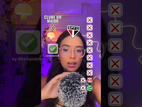 asmr cafuné e futebol 🌟