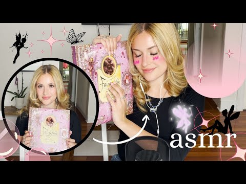 asmr | show & tell of Fairyopolis book (soft spoken)