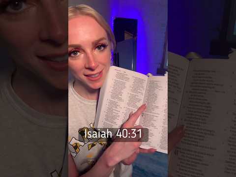 Bible study 📖 Isiah 40:31 🙏 #asmr #shorts