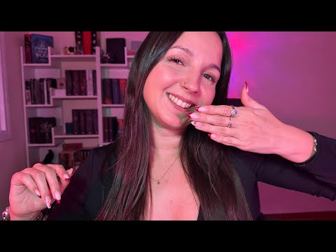 ASMR - SPIT Painting w/ HAND Sounds & HAND movements