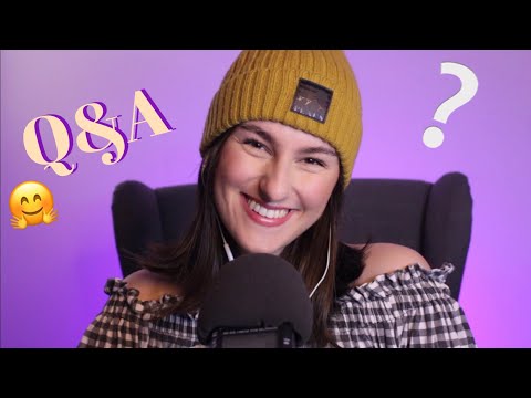 [ASMR] Q & A 🤍 ich beantworte eure Fragen