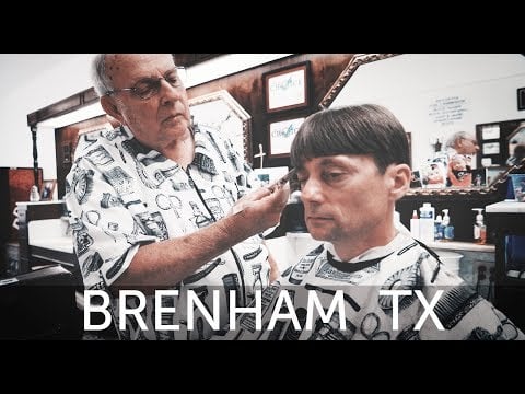 💈 Haircut in Original 1960's Brenham Texas Barbershop | Otto's Barber Shop