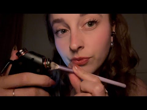 ASMR tascam mic triggers, mouth sounds, inaudible whispers and close personal attention