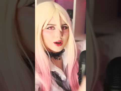 🌙 ASMR anime cosplay Marin Kitagawa 💗 relaxing video (full on my channel)