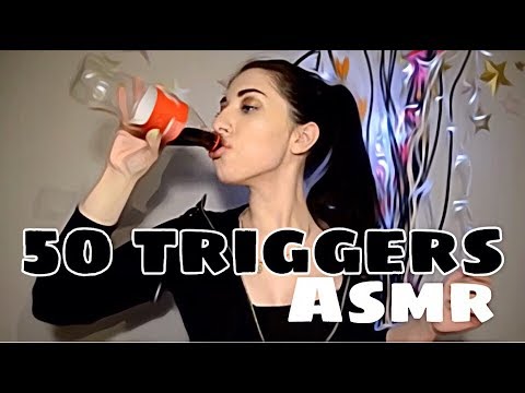 50 triggers in 8 minutes/50 триггеров за 8 минут #асмр