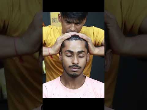 Speed Massage By Indian Barber ASMR #shorts
