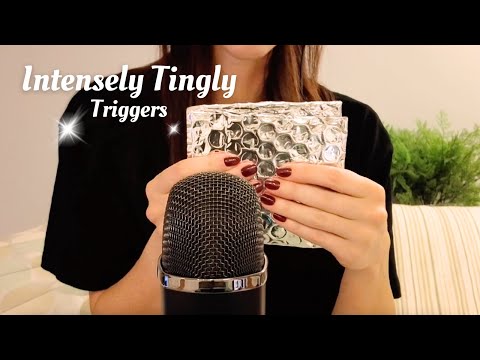 ASMR for Deep Tingles: Crackling Bubble Wrap, Tape Pulling & Mic Scratching (No Talking).