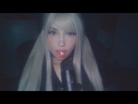ASMR french ramble and candy sounds