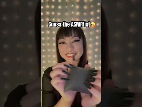 Guess the ASMRtist (easy edition) #asmr