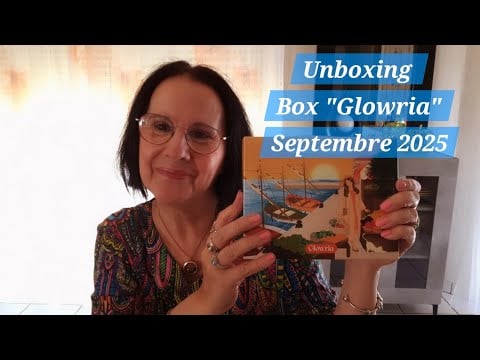 Asmr français, Unboxing box Beauté " Glowria " Septembre 2025.