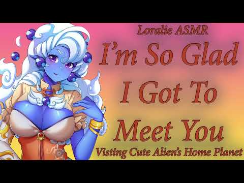 ASMR Visiting Alien Girl's Home Planet F4A