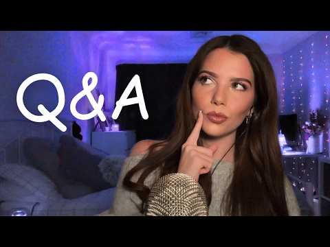 ASMR Q&A *Answering Your Questions*