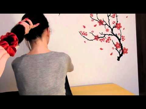 Hair playing, brushing and back scratching*ASMR